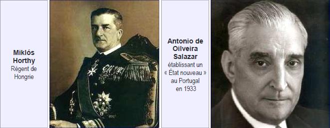 Miklos Horthy - Antonio de Oilveira Salazar Miklos Horthy - Antonio de Oilveira Salazar