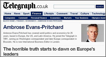 Ambrose Evans Pritchard du Telegraph
