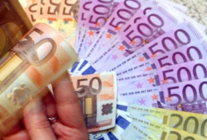 Billets euros faux euros