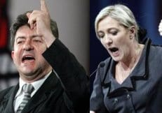 Compère Mélenchon et commère Le Pen assurent le spectacle
