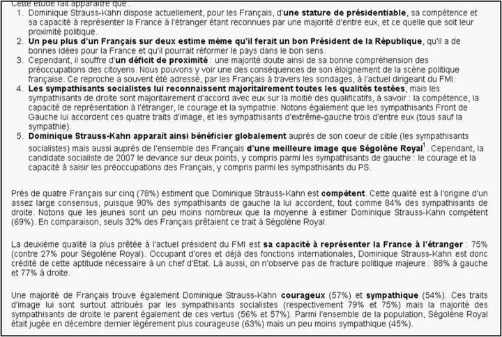 Sondage Harris - Orchestration 