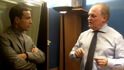 François ASSELINEAU et Adile Farquane François ASSELINEAU et Adile Farquane