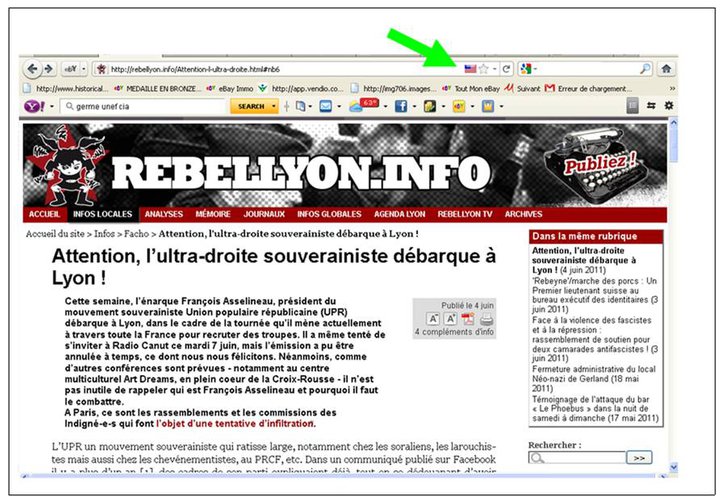 Le site Rebellyon