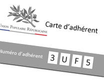 L'UPR vient d'envoyer son premier lot de cartes d'adhérent