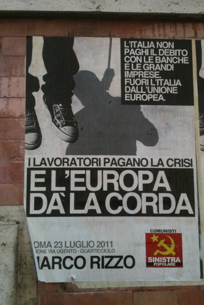 Affiche Europe Rome