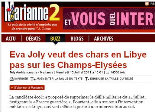 eva joly Marianne