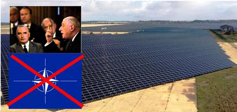 De base de l'OTAN à l'une des plus puissantes centrales solaires d'Europe