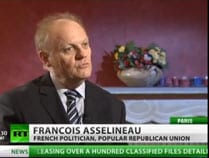 François Asselineau invité sur RT-France – 28/10/2012