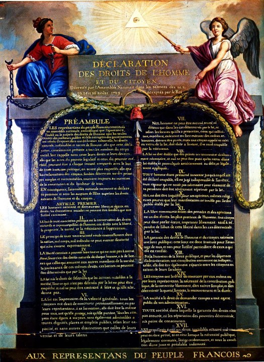 declaration droits de lhomme