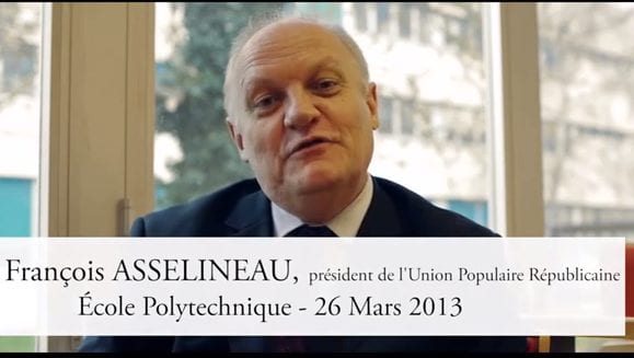 Entretien du mois avec François ASSELINEAU à école polytechnique le 26 mars 2013