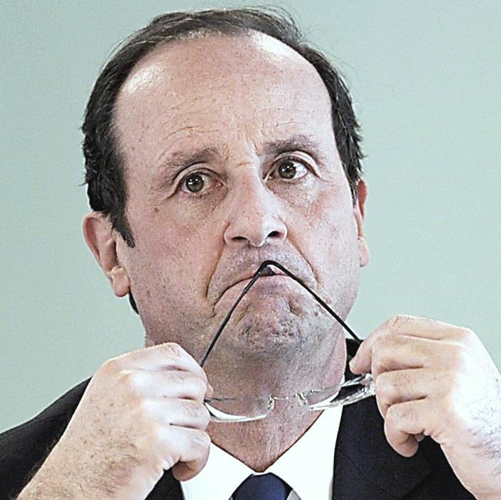 L'effroi de Hollande : Record historique de 70% d'impopularité