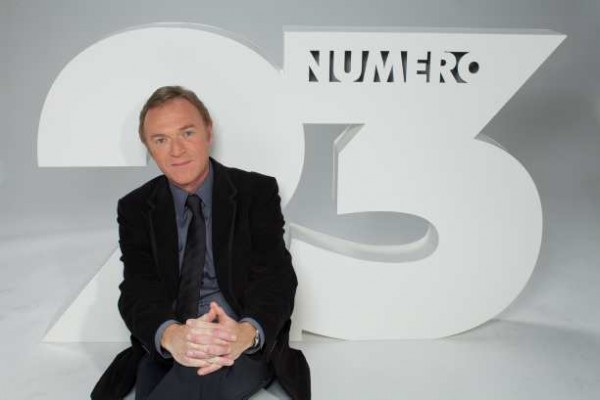 Lancement de la chaine de la TNT, Numero23. Studio. Christophe Hondelatte