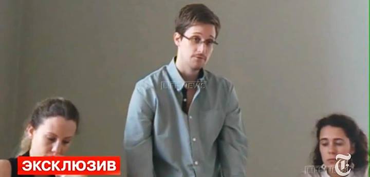 Bonjour, je m'appelle Edward Snowden… »  Le discours d'une grande élévation d'esprit tenu par l'informaticien américain lors de sa 1ere conférence de presse