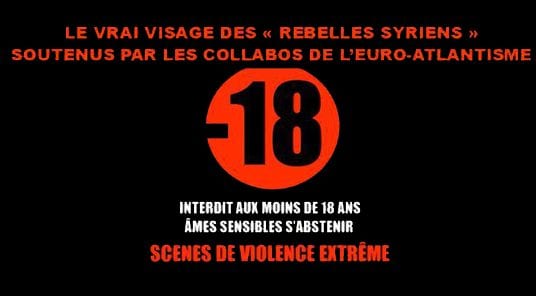 Syrie : Voici le vrai visage des rebelles soutenus par François Hollande et Laurent Fabius (Attention, certaines de ces images vidéos sont atroces, et même d'une horreur insoutenable)