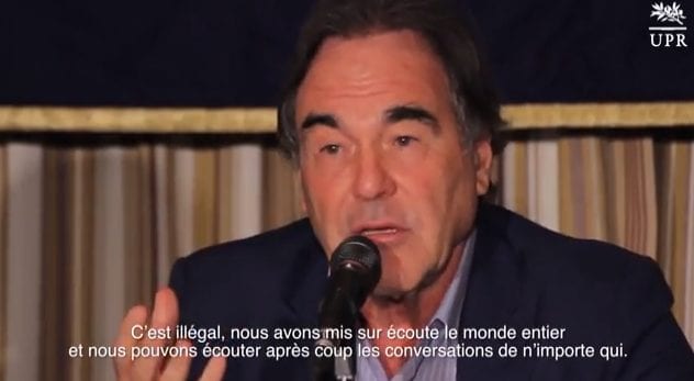 Oliver Stone : « Sous de Gaulle, la France aurait accueilli Snowden »