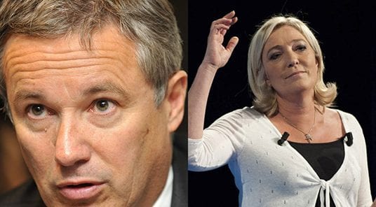 À propos du nouvel «Appel du pied» de M. Dupont-Aignan à Mme Le Pen