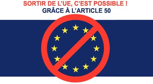 Téléchargez notre nouveau tract sur l'Article 50