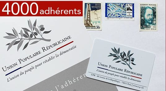 L’UPR vient de franchir le cap des 4 000 adhérents !