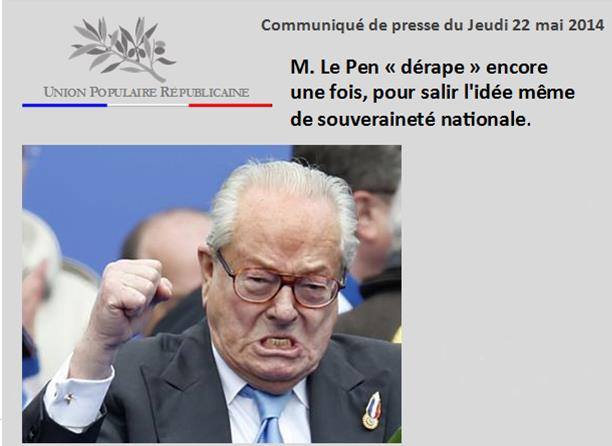 Salir l'idée même de souveraineté nationale