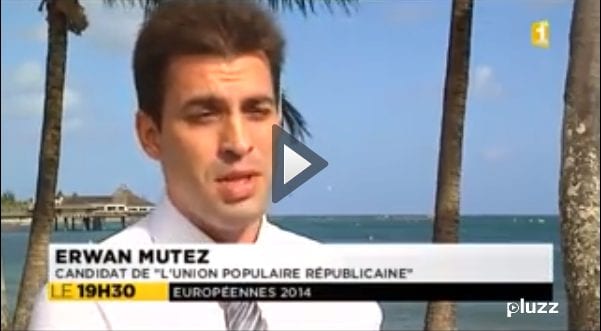 Bref entretien d'Erwan MUTEZ candidat liste européenne UPR pour l'Outre-mer section Pacifique sur Nouvelle-Calédonie 1ère