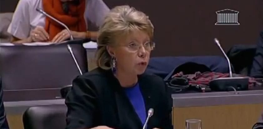 Viviane Reding : « il n'y a plus de politiques intérieures nationales »
