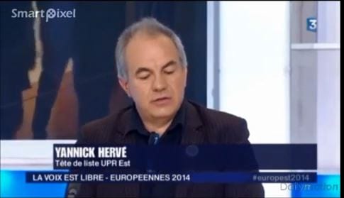 Yannick Hervé invité sur France 3 Alsace – 19/05/2014