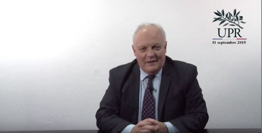 Entretien avec François Asselineau – Questions d'actualité – 11 / 09 / 2015