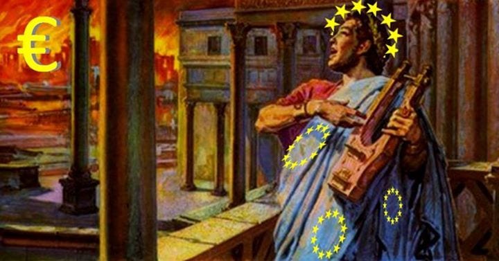 Chômage : Tels Néron se délectant de l'incendie de Rome qu'il avait provoqué, les européistes préfèrent détruire la France et les français plutôt que de sortir de l'UE et de l'euro.