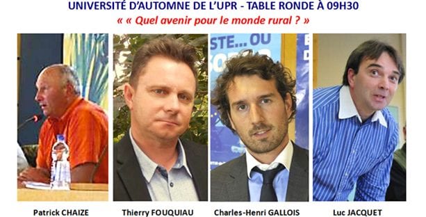 Nos invités de la table ronde n°1
