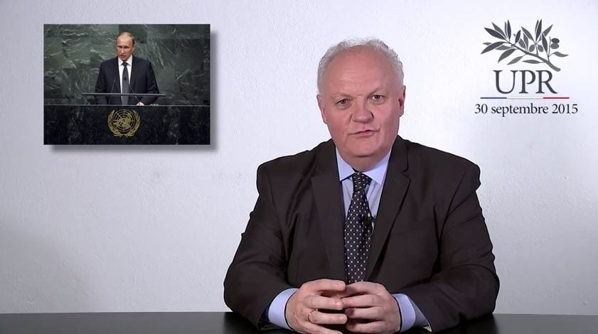 Entretien avec François Asselineau – Questions d’actualité – 30 Septembre 2015