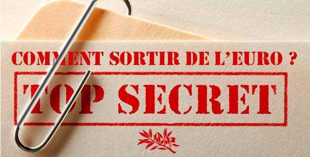 Retour sur quelques plans secrets concernant la sortie de l'euro – par Vincent Brousseau