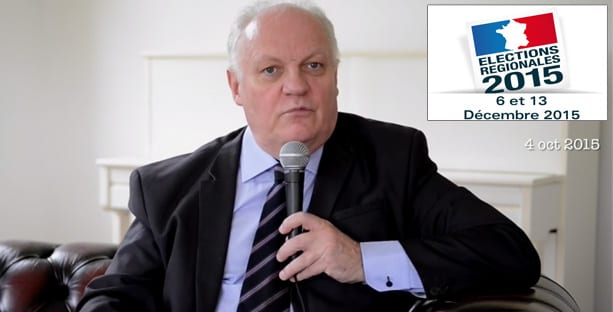 Régionales 2015 : François Asselineau était à Bordeaux pour soutenir la liste UPR Aquitaine-Limousin-Poitou-Charentes