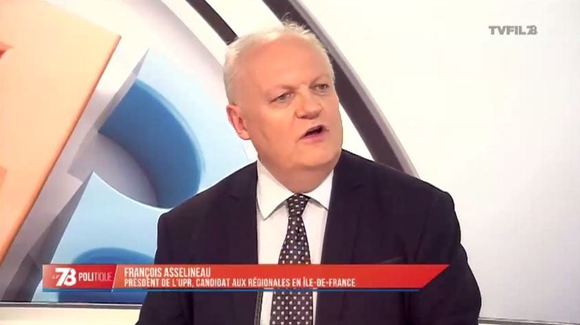 François Asselineau invité du 7/8 Politique sur TVFIL78