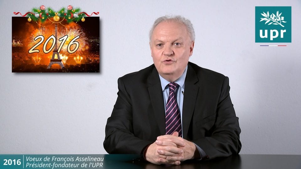 Voeux de François Asselineau pour 2016