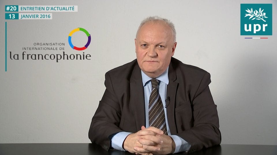 Entretien avec François Asselineau – Questions d’actualité du 13 janvier 2016 : L'opération AJ – Alain Juppé