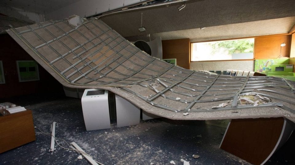 Le plafond du musée européen de Schengen s'est effondré le lendemain de la « Fête de l'Europe »