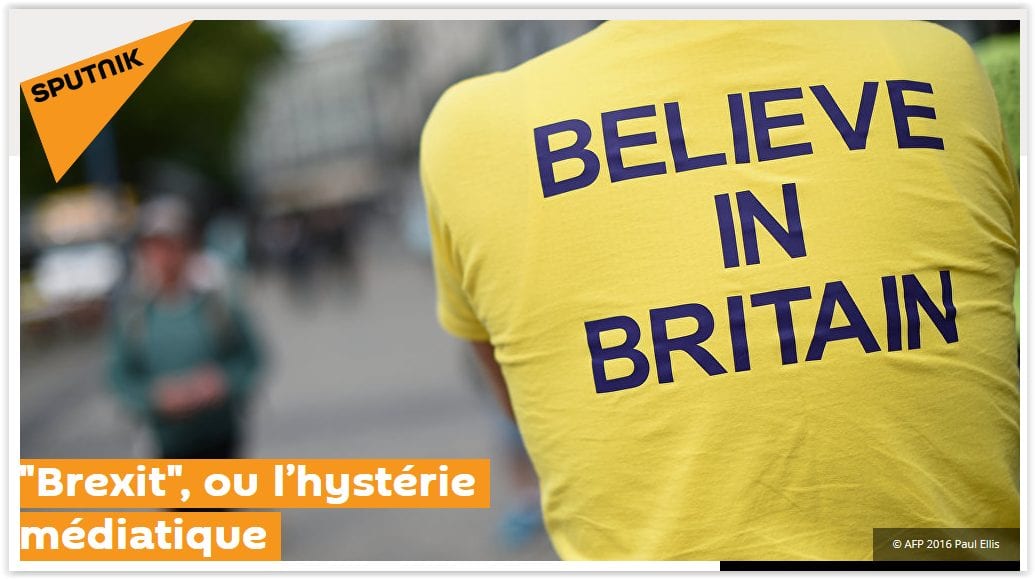 François Asselineau interrogé par Radio Sputnik sur l'attitude des médias britanniques et français vis-à-vis du Brexit