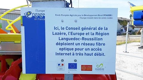 La photo du jour : Propagande européiste à Saint-Alban-sur-Limagnole, Lozère (48)