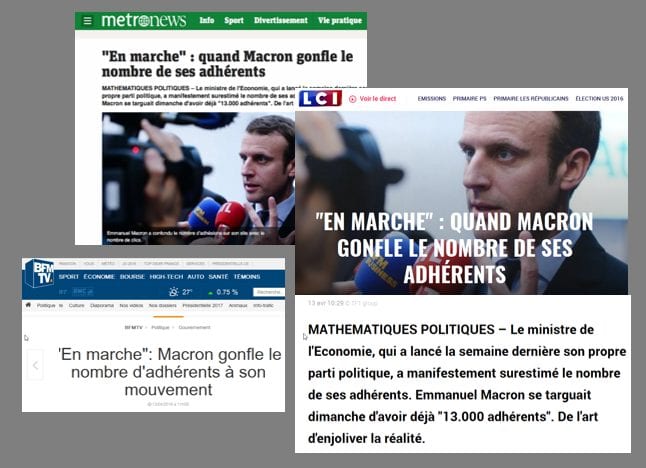 macron en marche