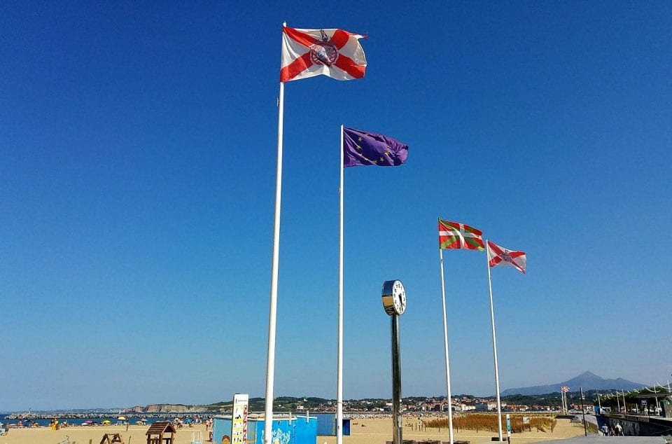 La photo du jour : l’Espagne a disparu à Fontarrabie