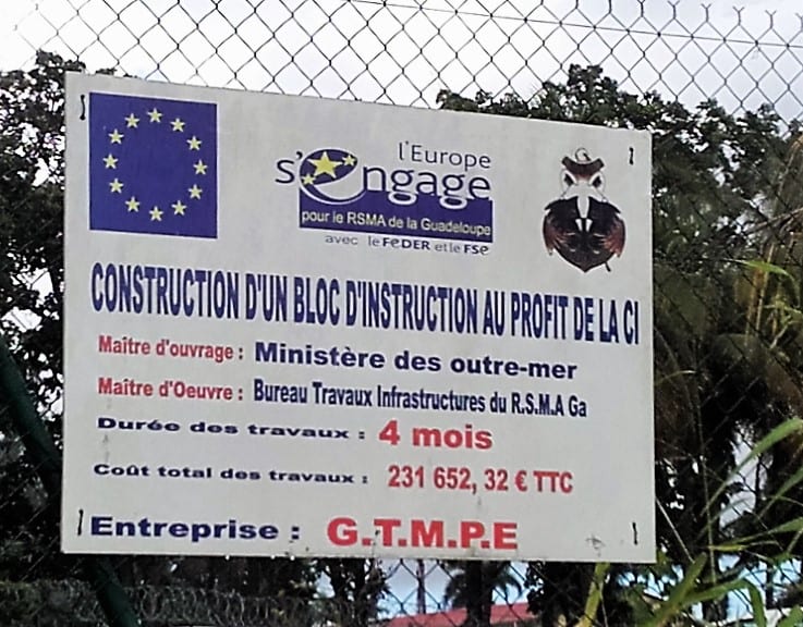 Que vient faire l'Union européenne dans notre armée en Guadeloupe?