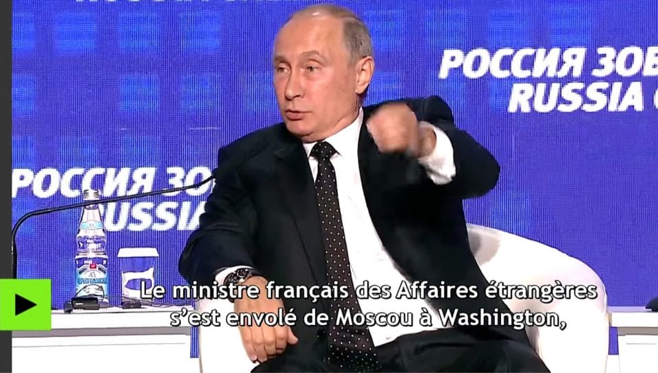 ANNULATION DE LA VISITE DU PRÉSIDENT RUSSE EN FRANCE – Vladimir Poutine explique ce qui s’est passé entre la France et la Russie