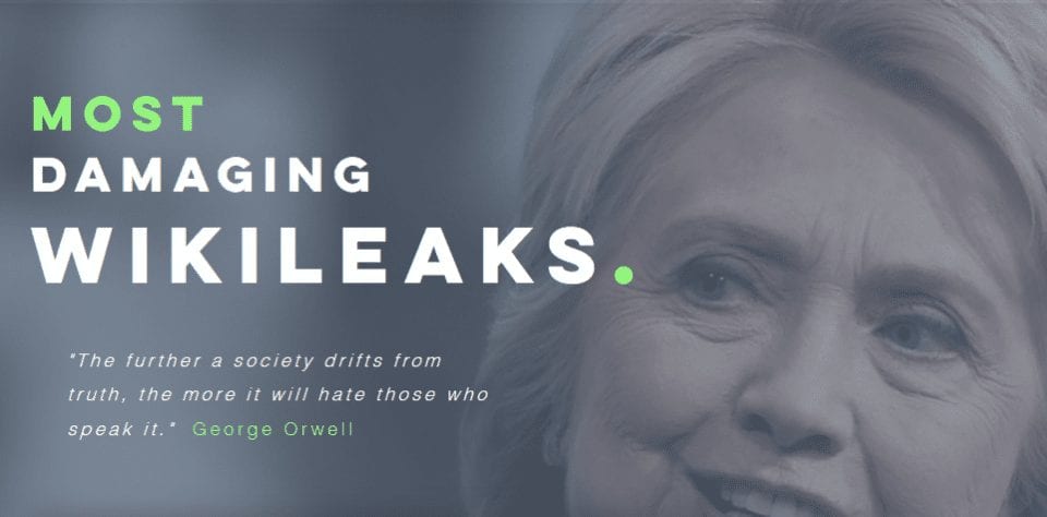 Un adhérent UPR vivant aux États-Unis nous alerte sur la gravité du scandale « Wikileaks » qui touche Hillary Clinton et sur la tournure très tendue que revêt la fin de campagne présidentielle outre-Atlantique