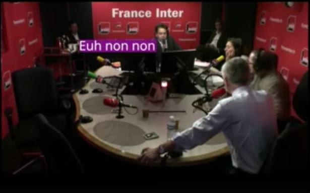 Malaise à France Inter quand un auditeur cite le nom de François Asselineau en direct