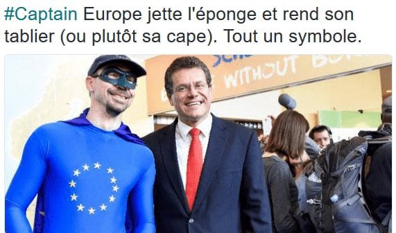« CAPTAIN EUROPE » JETTE L'ÉPONGE. Autopsie d'un désastre politique, culturel et moral.