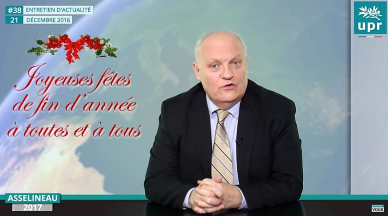 Entretien d'actualité n°38 – 21/12/2016