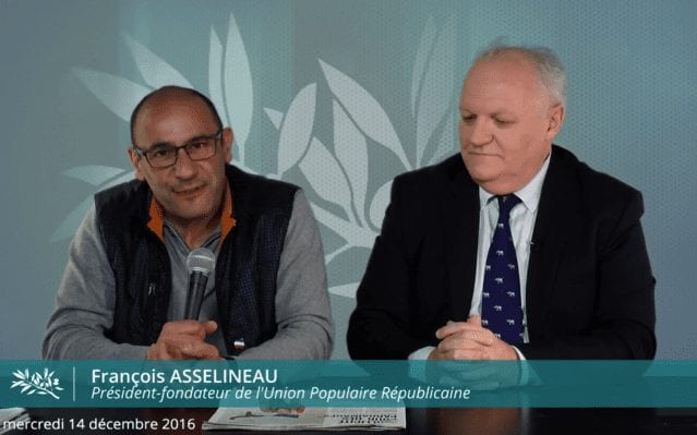 François Asselineau répond en direct à vos questions sur Facebook — 14 décembre 2016