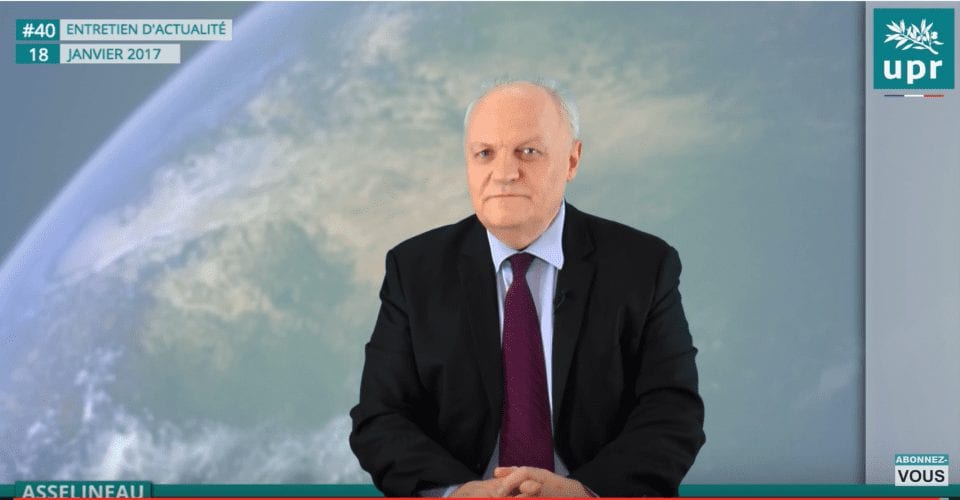 Entretien d’actualité du 18 janvier 2017 | Déclarations de Trump – Hard Brexit – La gifle de Valls – L'analyse de F. Asselineau