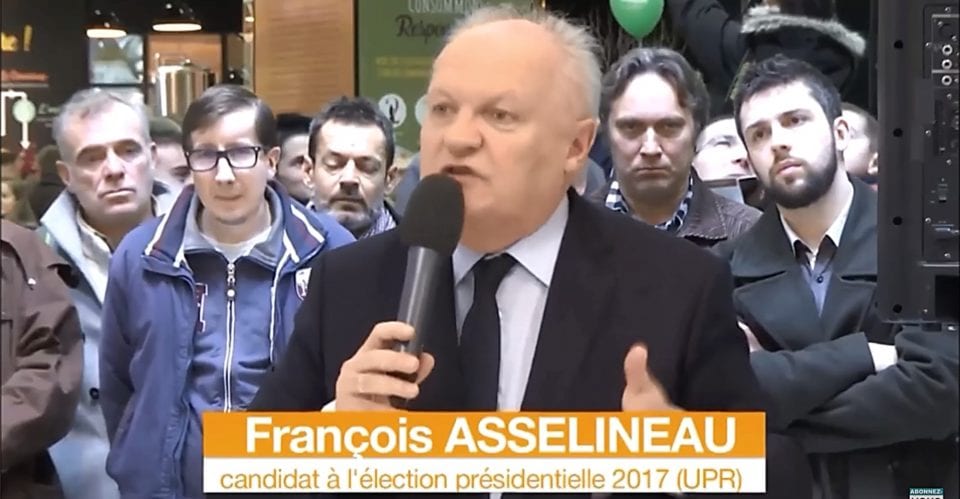 François Asselineau au Salon international de l'agriculture 2017  – TV AGRI – 25/02/2017