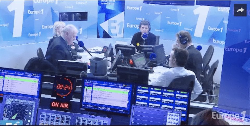 François Asselineau invité de la matinale d'Europe 1